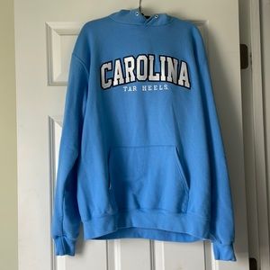 Large Champion UNC hoodie worn once